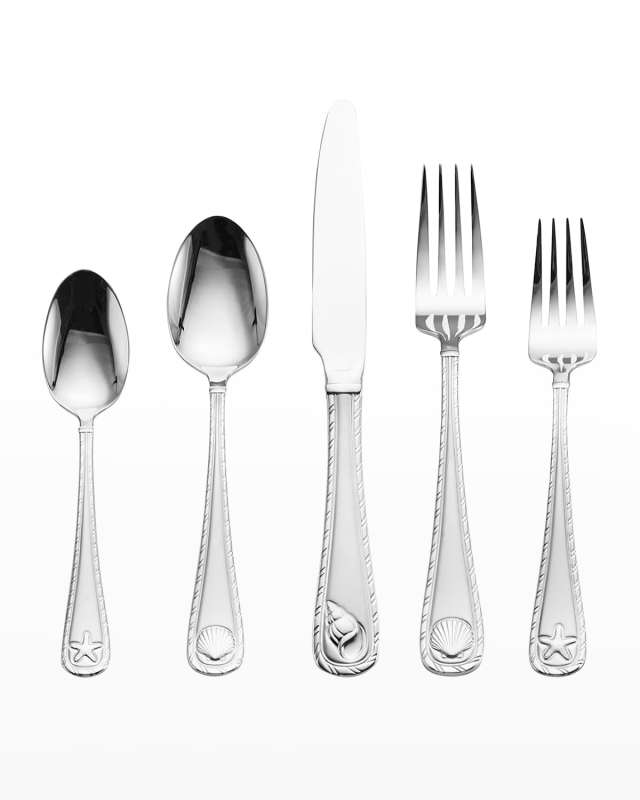 Antigua Frost Stainless Steel 20-Piece Flatware Set