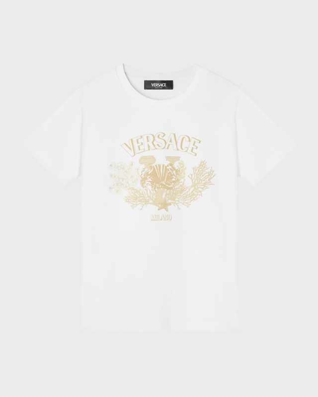 Girl's Classic Logo-Print T-Shirt, Size 4-14