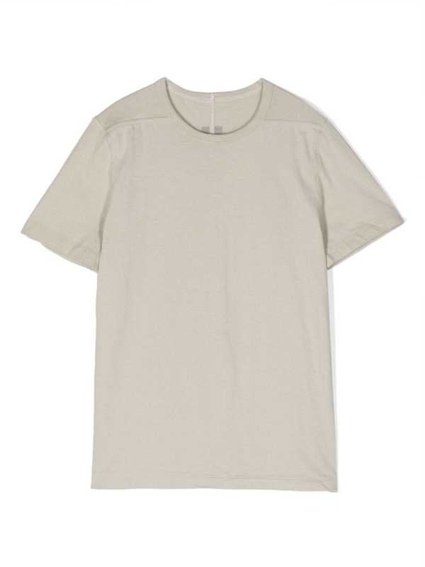 round-neck cotton T-shirt