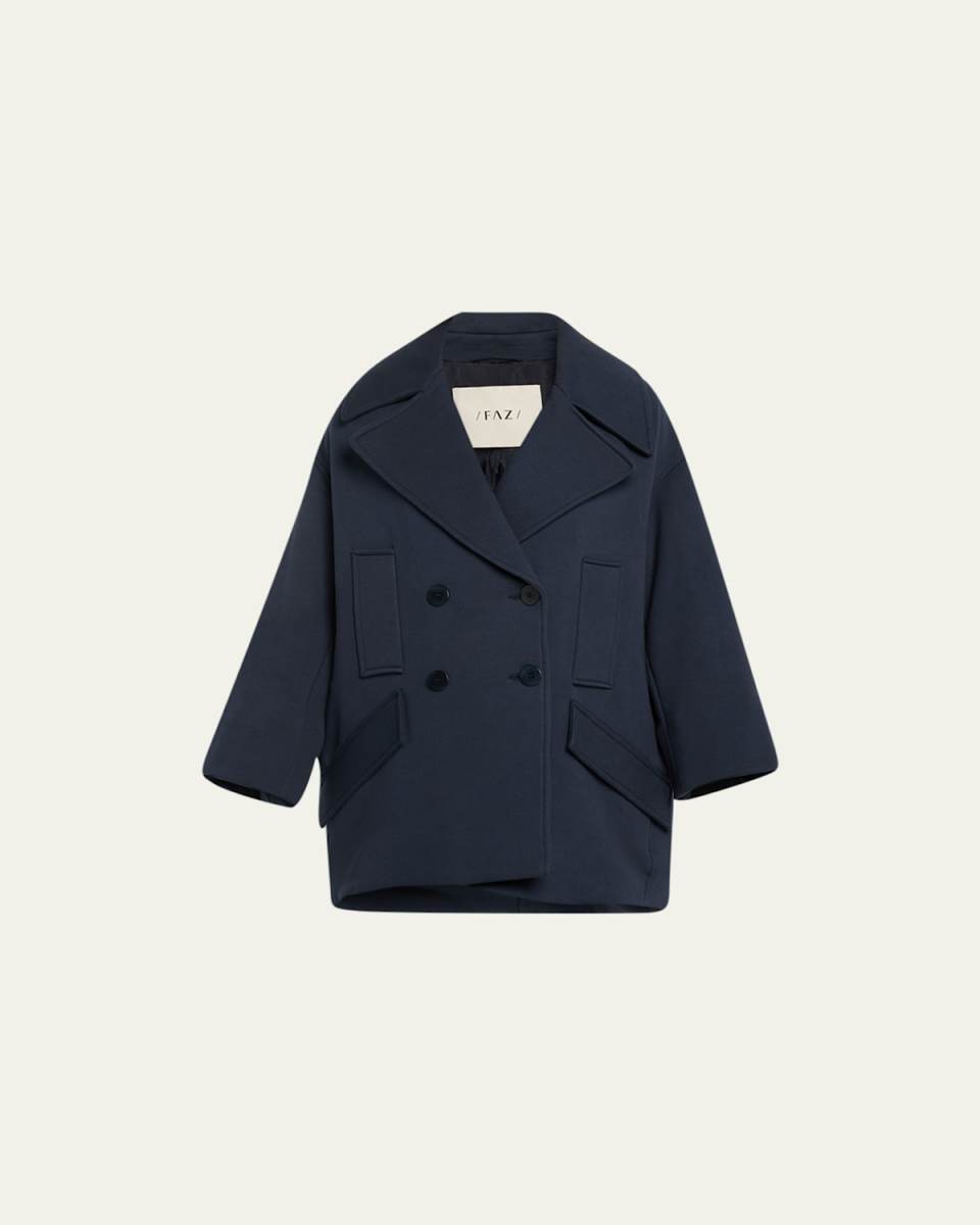 Billie Jean Short Peacoat