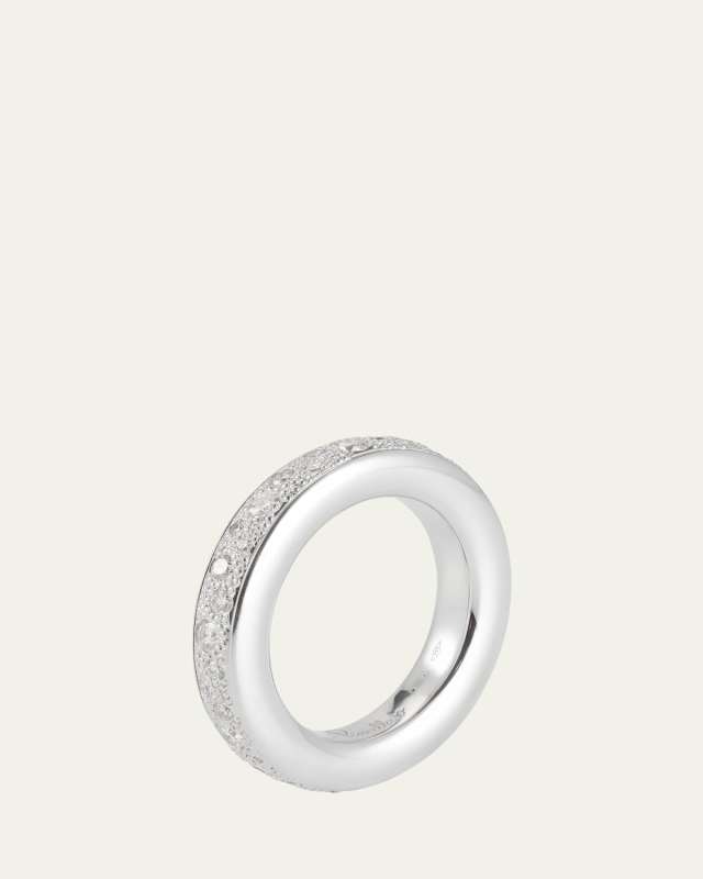18K White Gold Iconica Diamond Eternity Band Ring