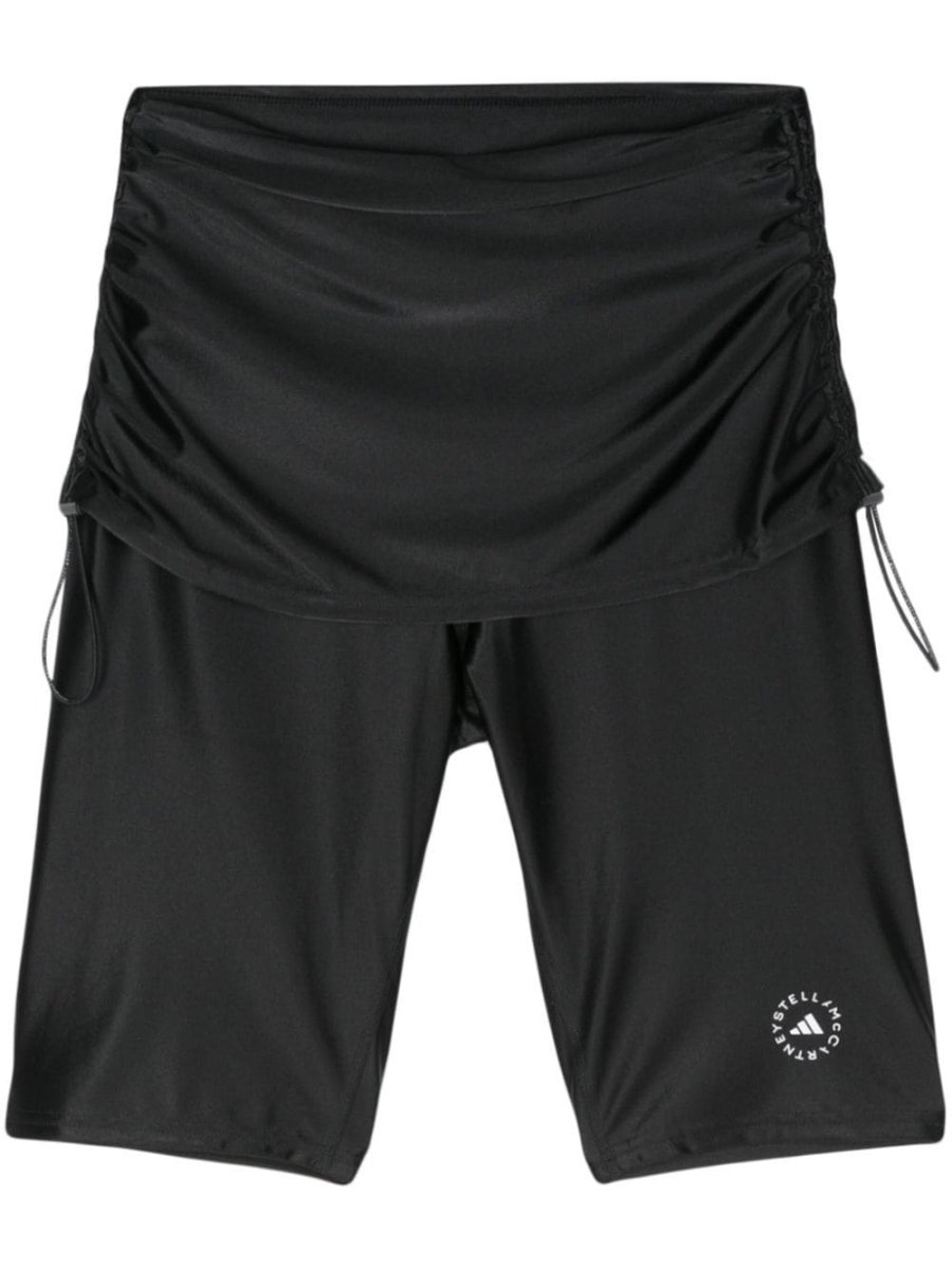 roll-top cycling shorts