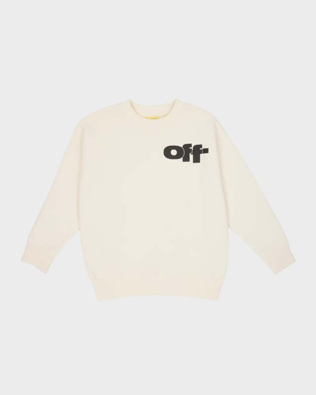 Boy's Graphic Logo-Print Sweatshirt, Size 4-