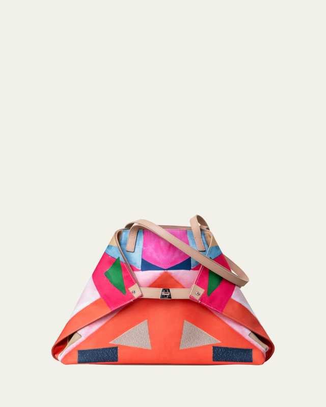 Ai Medium Bicolor Convertible Shoulder Bag