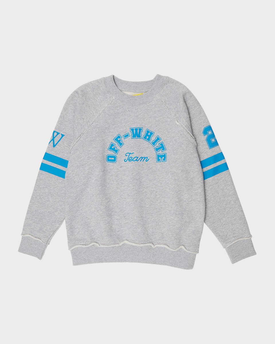 Boy's Team 23 Raglan Crewneck Sweatshirt, Size 4-10