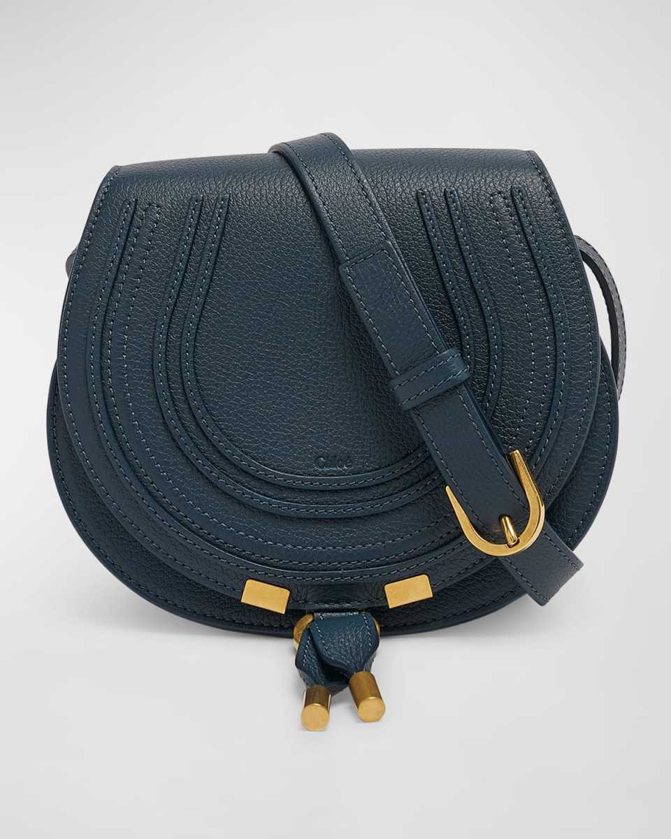 Marcie Small Crossbody Bag in Grained Calfskin