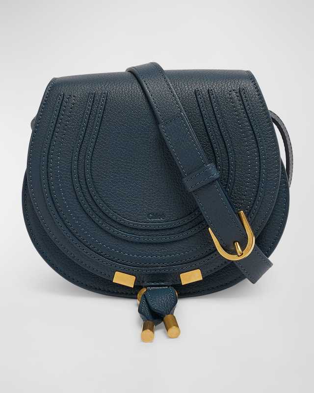 Marcie Small Crossbody Bag in Grained Calfskin