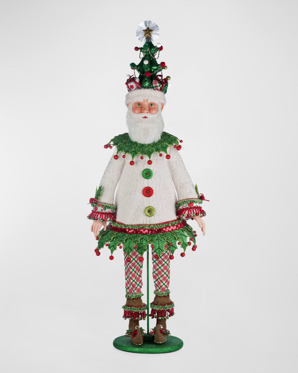 Papa Winterberry Santa Doll, 45.5"