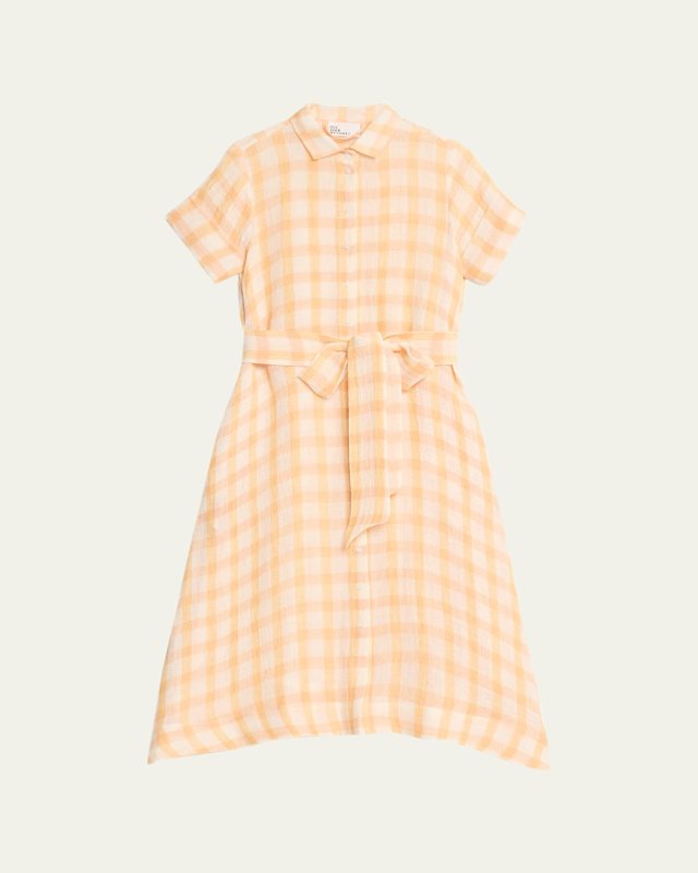 Classic Gingham Shirtdress