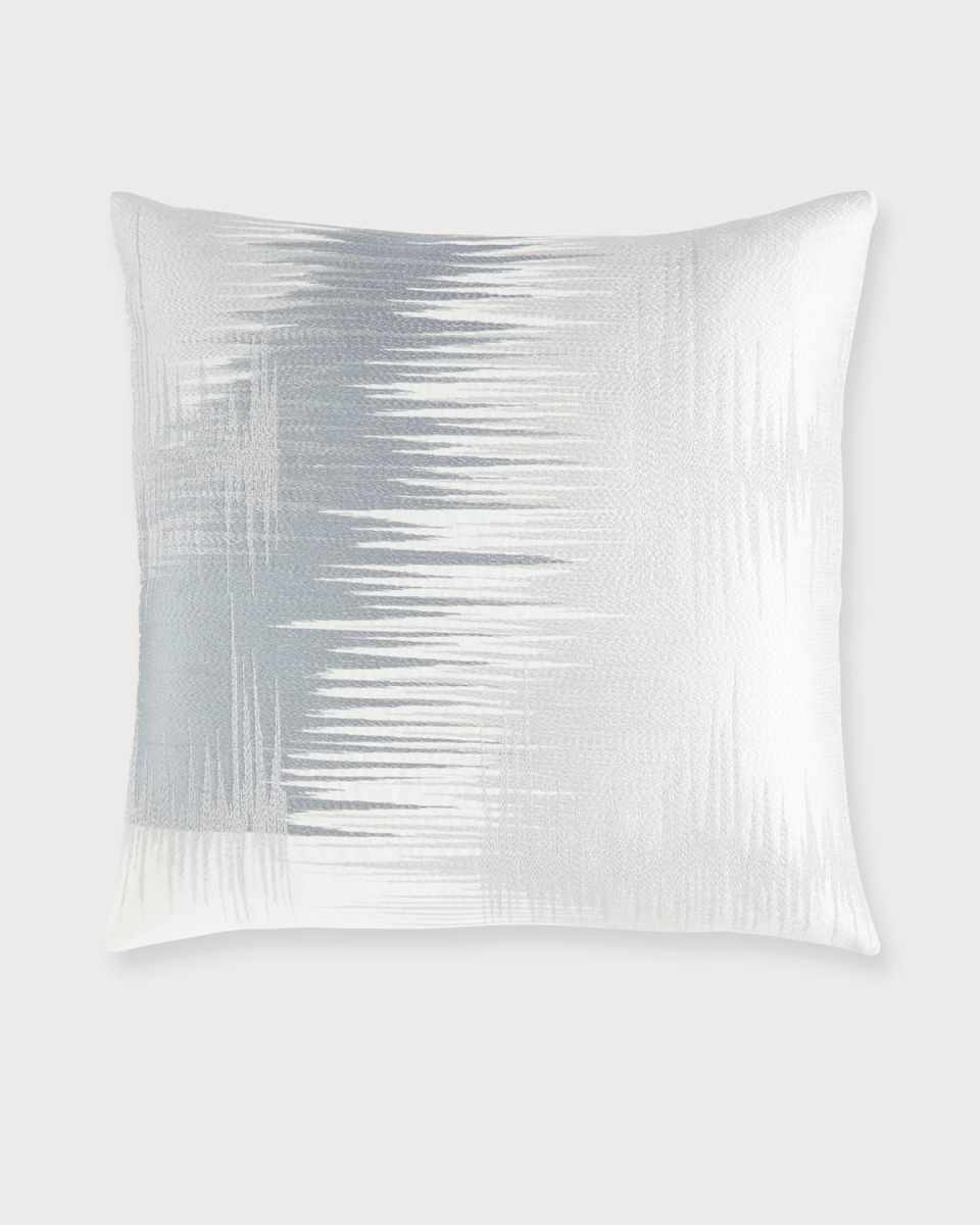 Modern Embroidered Decorative Pillow -