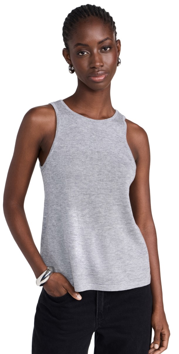 CAMI NYC Milo Knit Tank Alloy