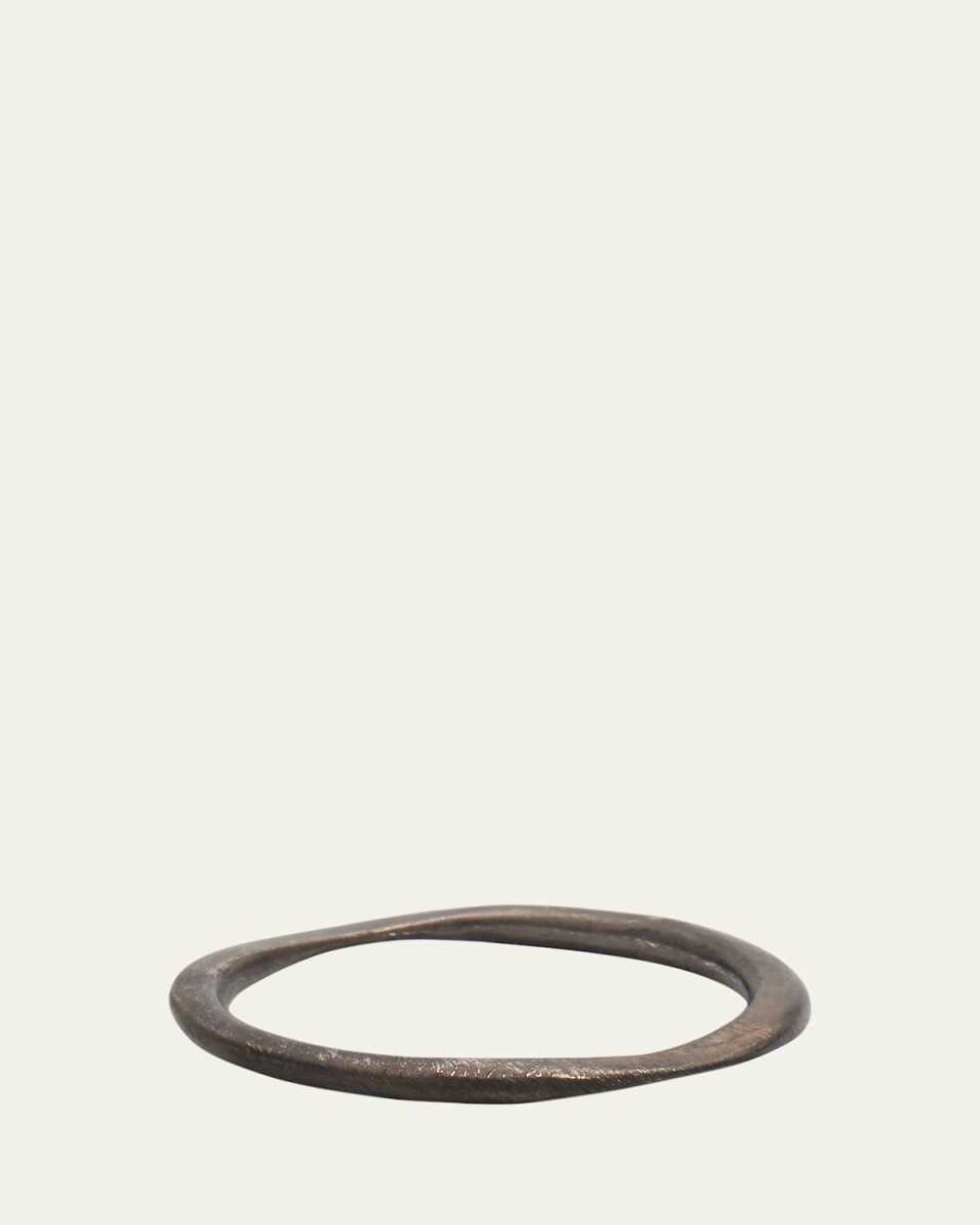 Old World Midnight Stacking Rings, Set of Three