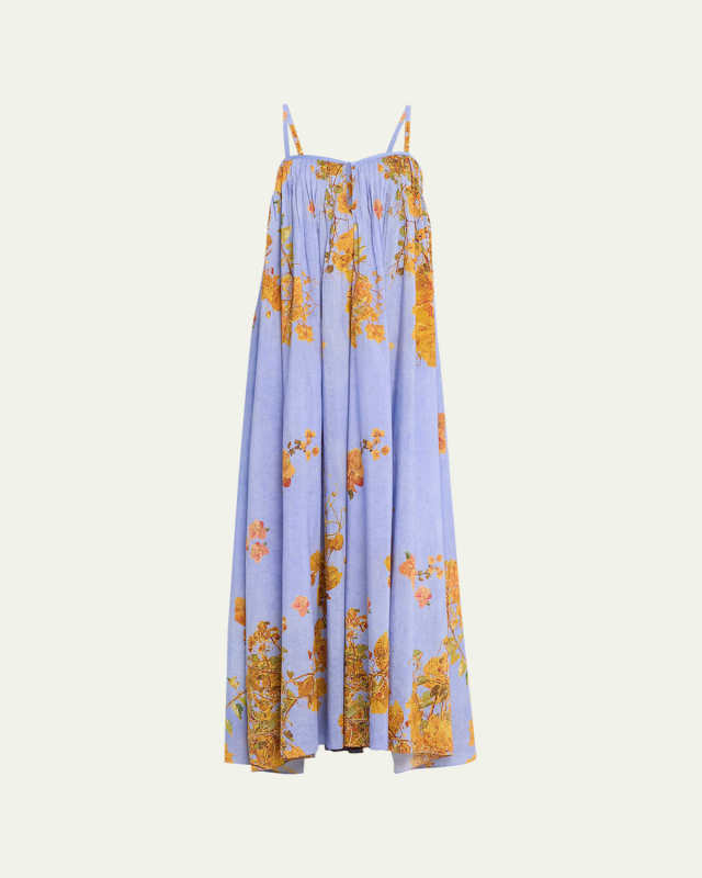 Venetia Check Button-Front Dress