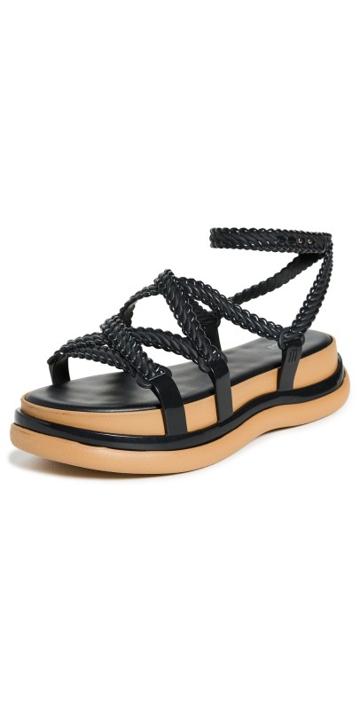 Melissa Buzios Sandals Black/Beige