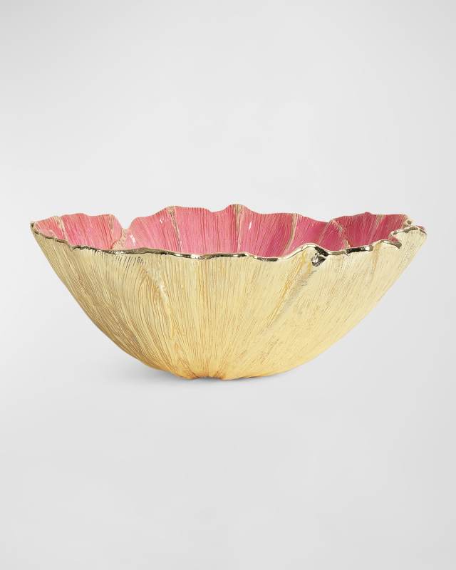 New Leaves Poppy Bowl