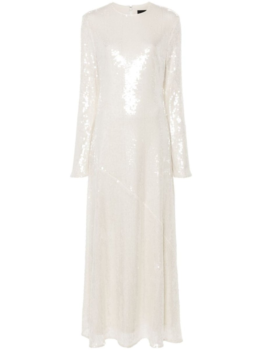 sequinned maxi dress