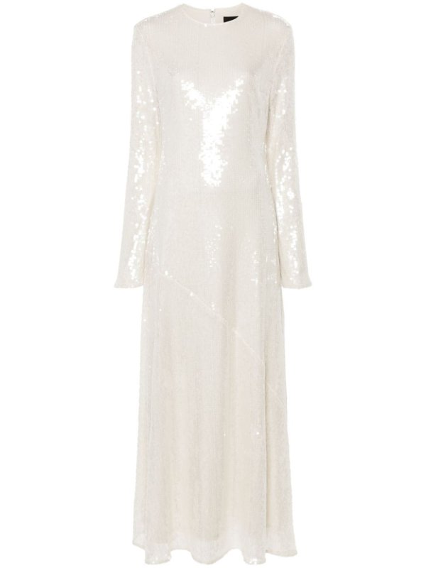 sequinned maxi dress