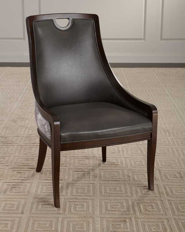 Donely Leather Dining Chair