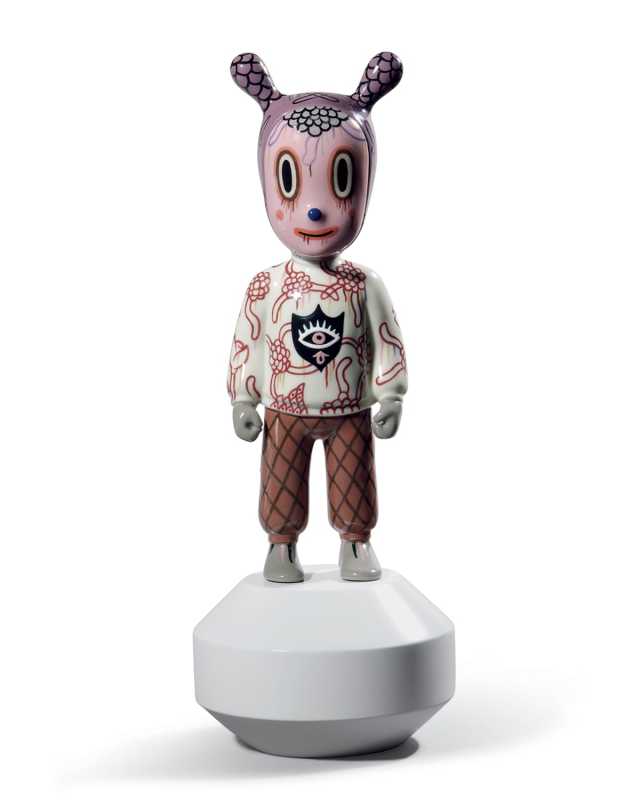 "The Guest" Figurine by Gary Baseman