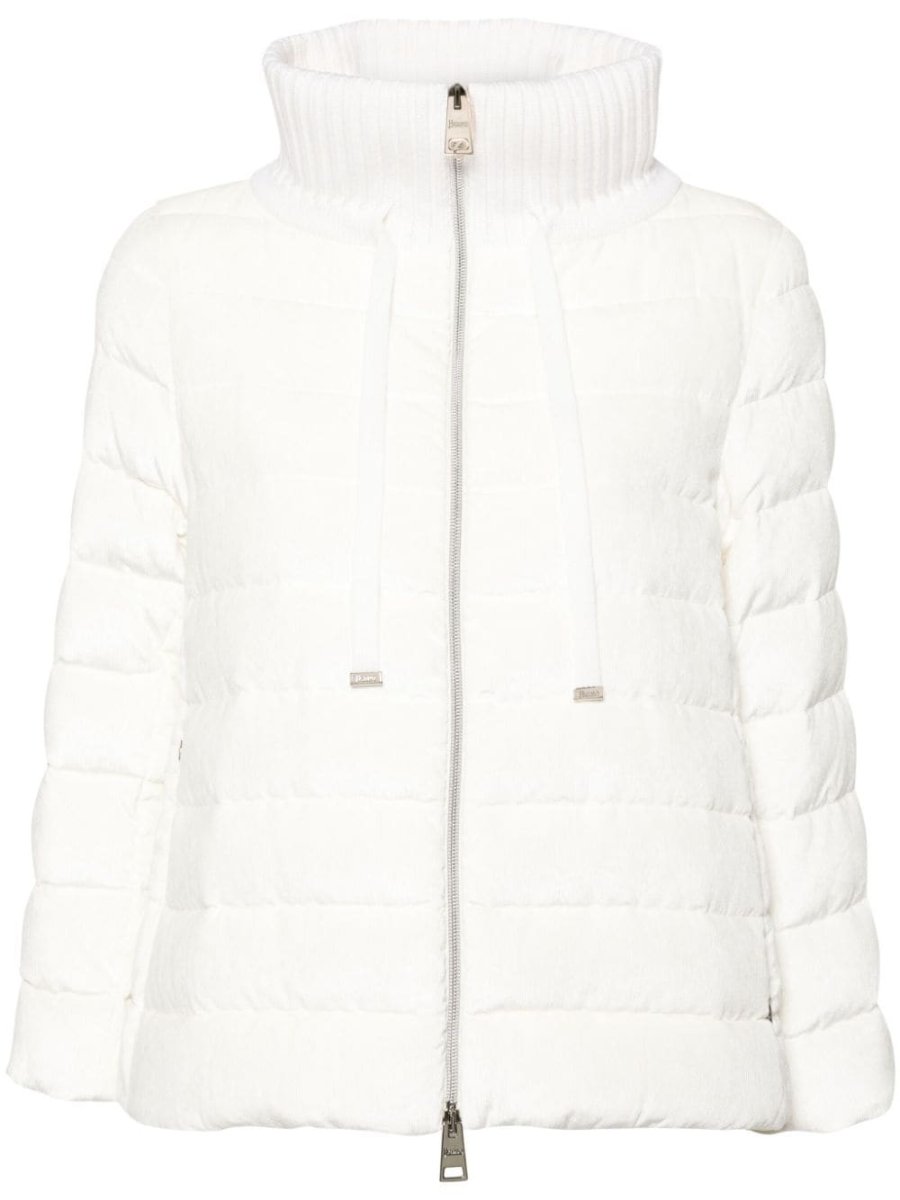 corduroy puffer jacket