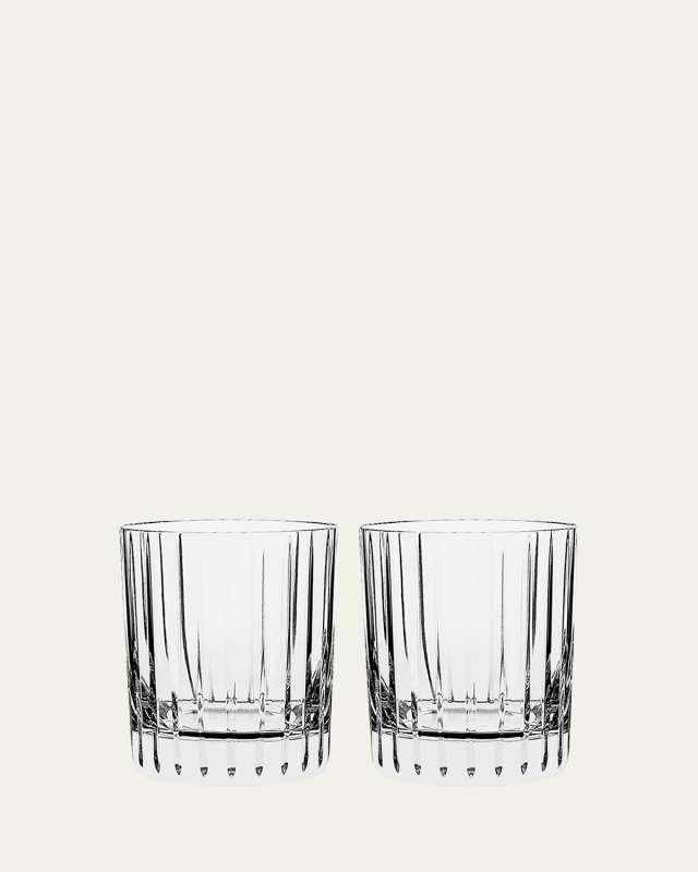Harmonie Double Old Fashion Tumblers, 12 Ounces