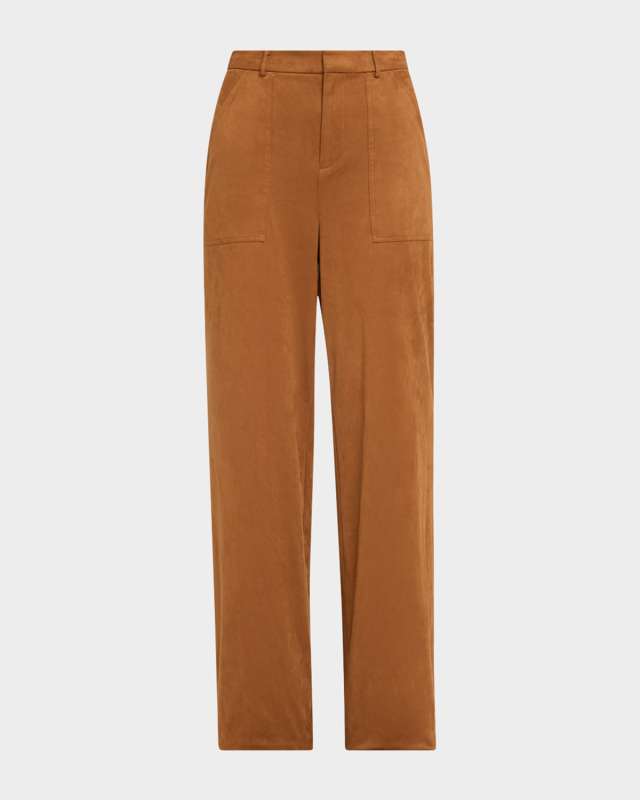 Edwina Faux Suede Pants