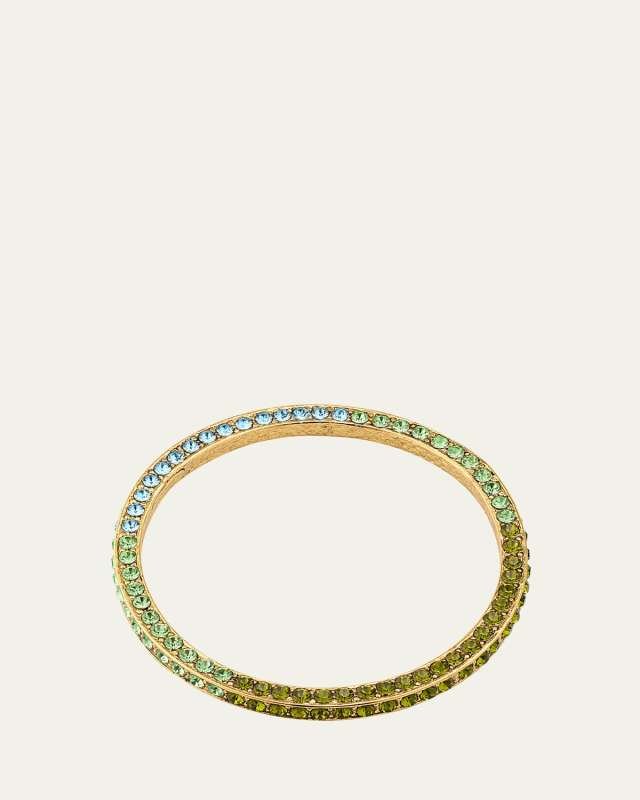 Small Crystal Bangle