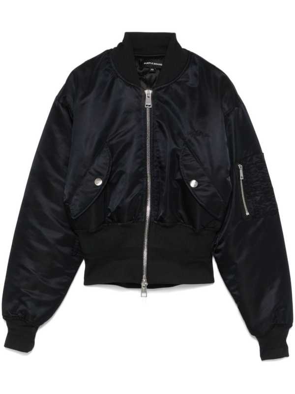 twill bomber jacket