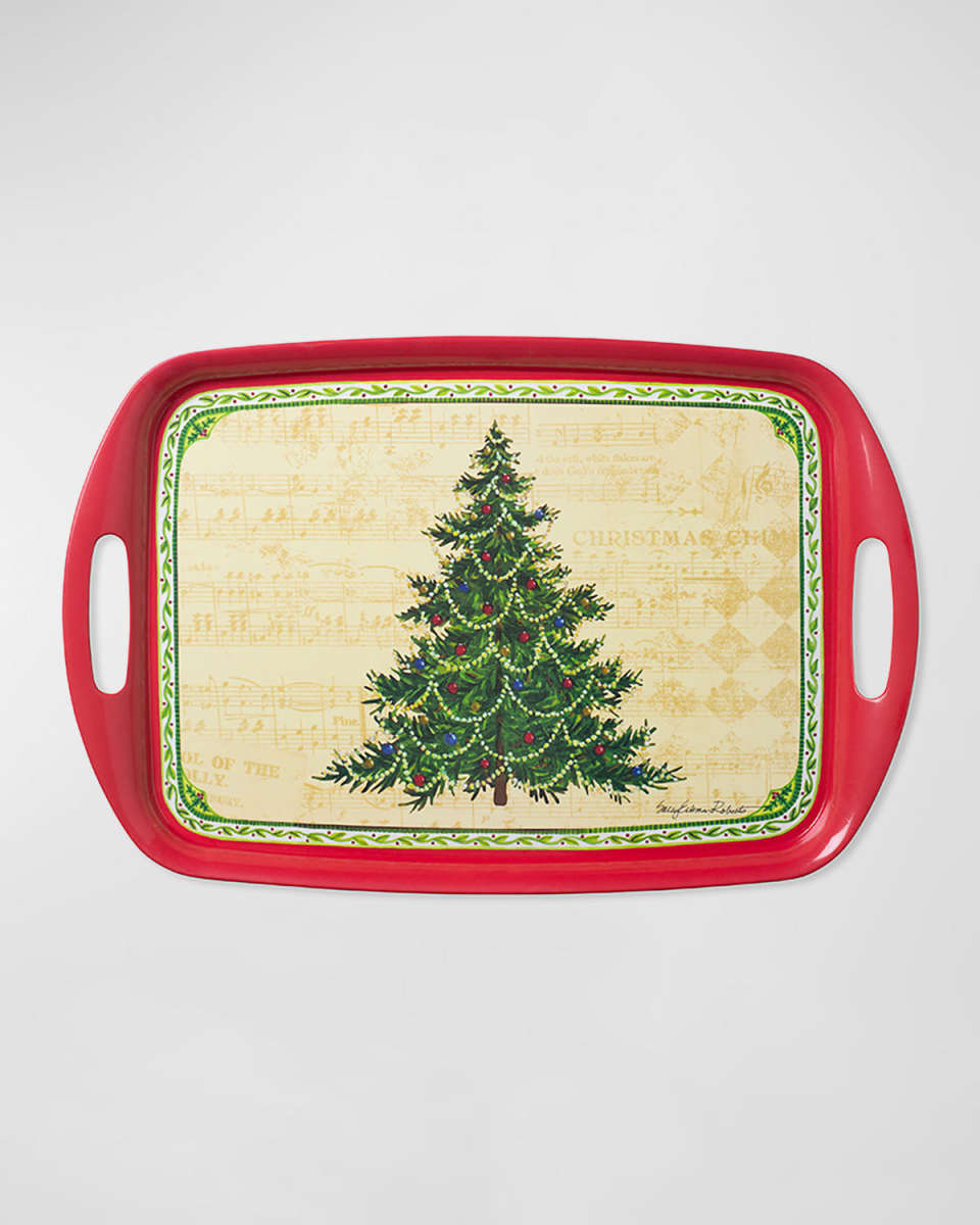 Merry Christmas Tree Tray
