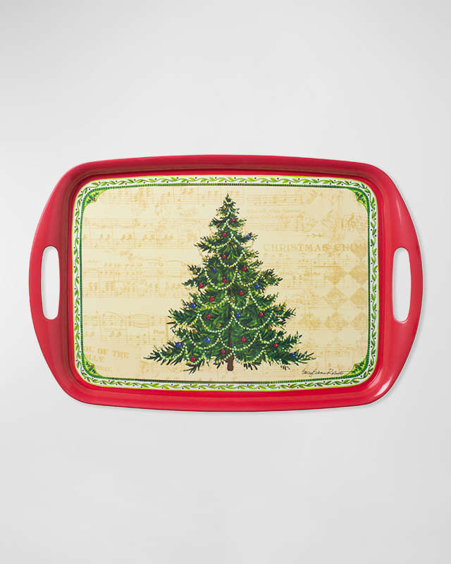 Merry Christmas Tree Tray