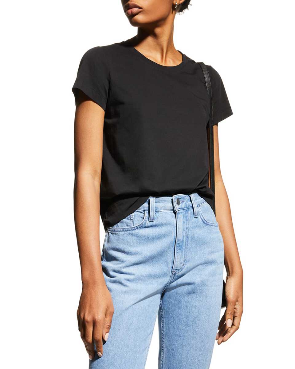 Modern Short-Sleeve Cotton Jersey Tee