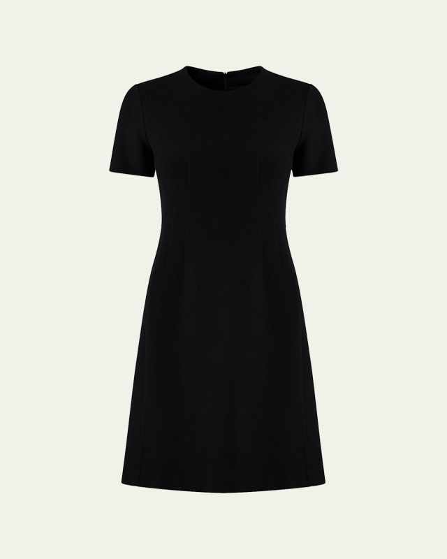 Double-Face A-Line Dress