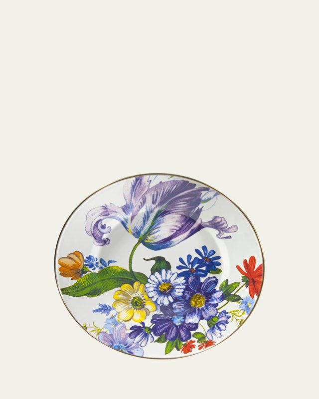 Flower Market Dinner Plate