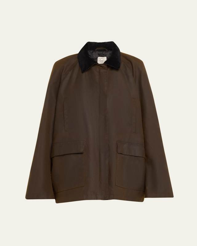 Country Waxed Oversized Jacket