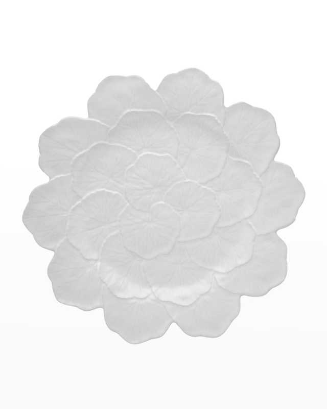 Geranium Charger Plate