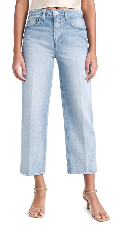 L'AGENCE June Cropped Stovepipe Jeans Palisade