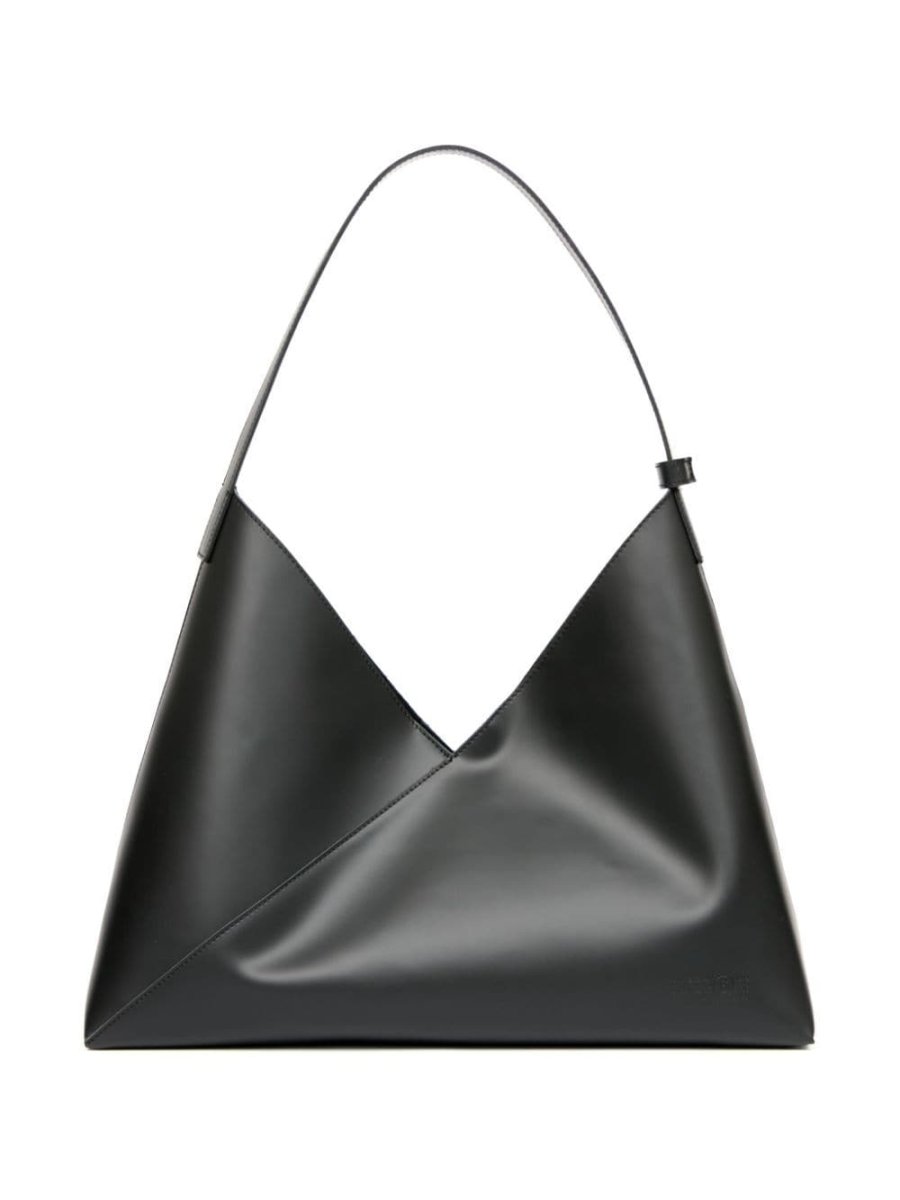 large Fortune Cookie leather tote bag