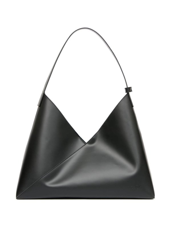 large Fortune Cookie leather tote bag