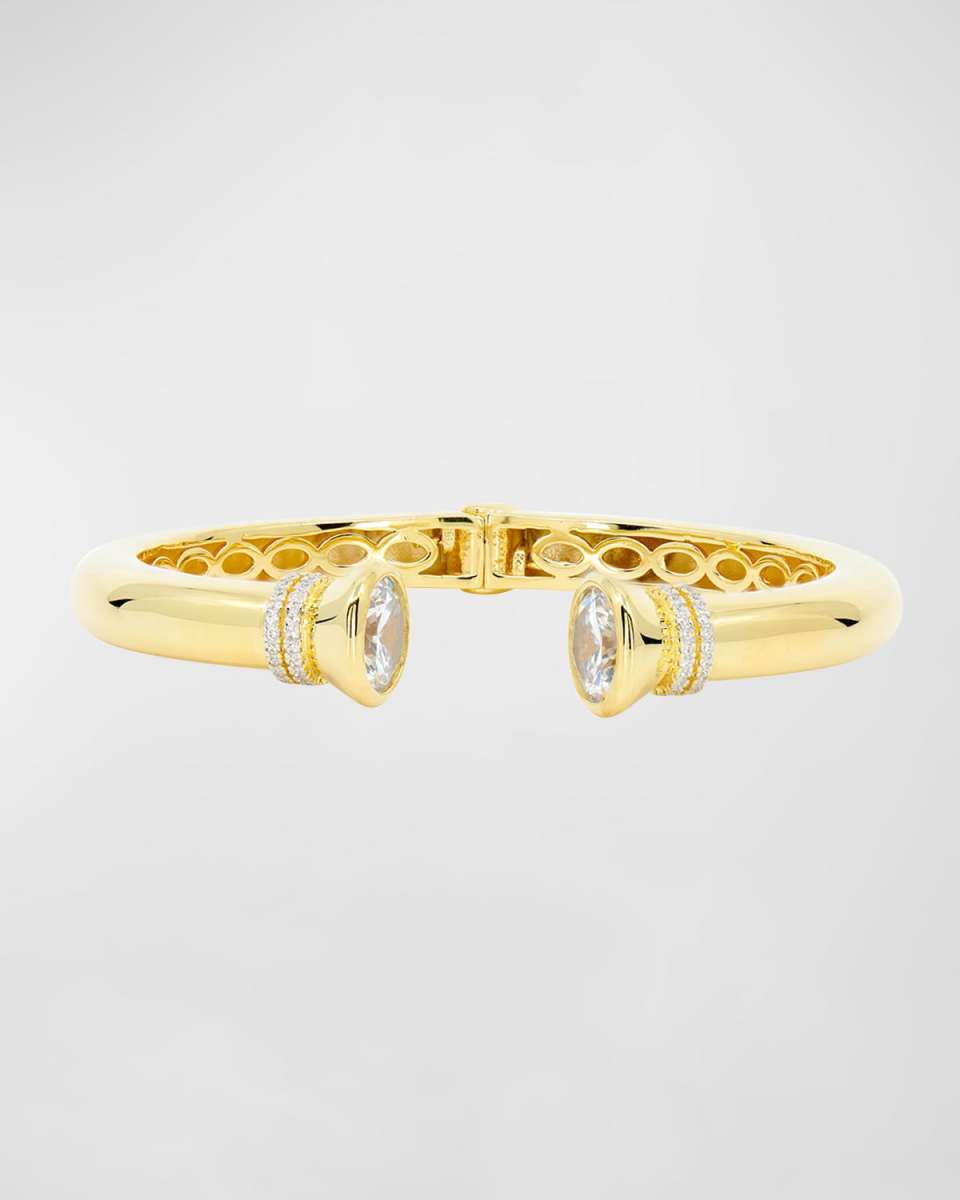 Sparkling Reflections Cubic Zirconia Cuff