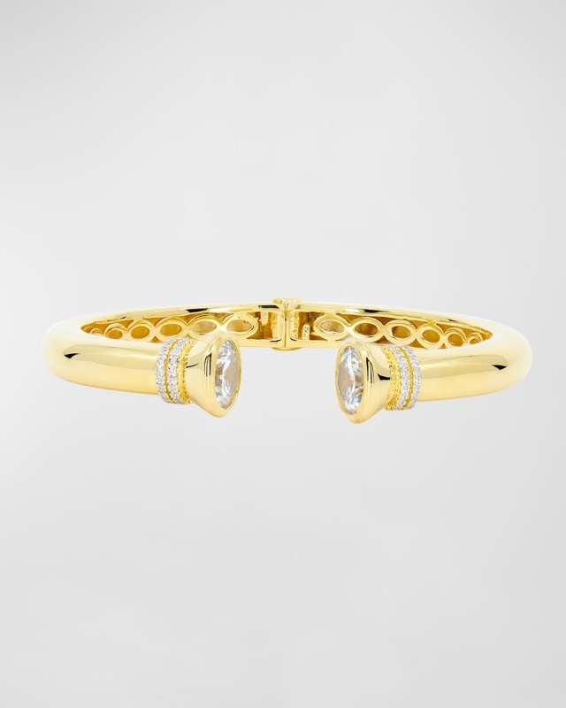 Sparkling Reflections Cubic Zirconia Cuff