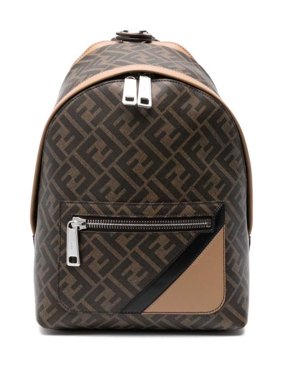 small Fndi Diagonal backpack