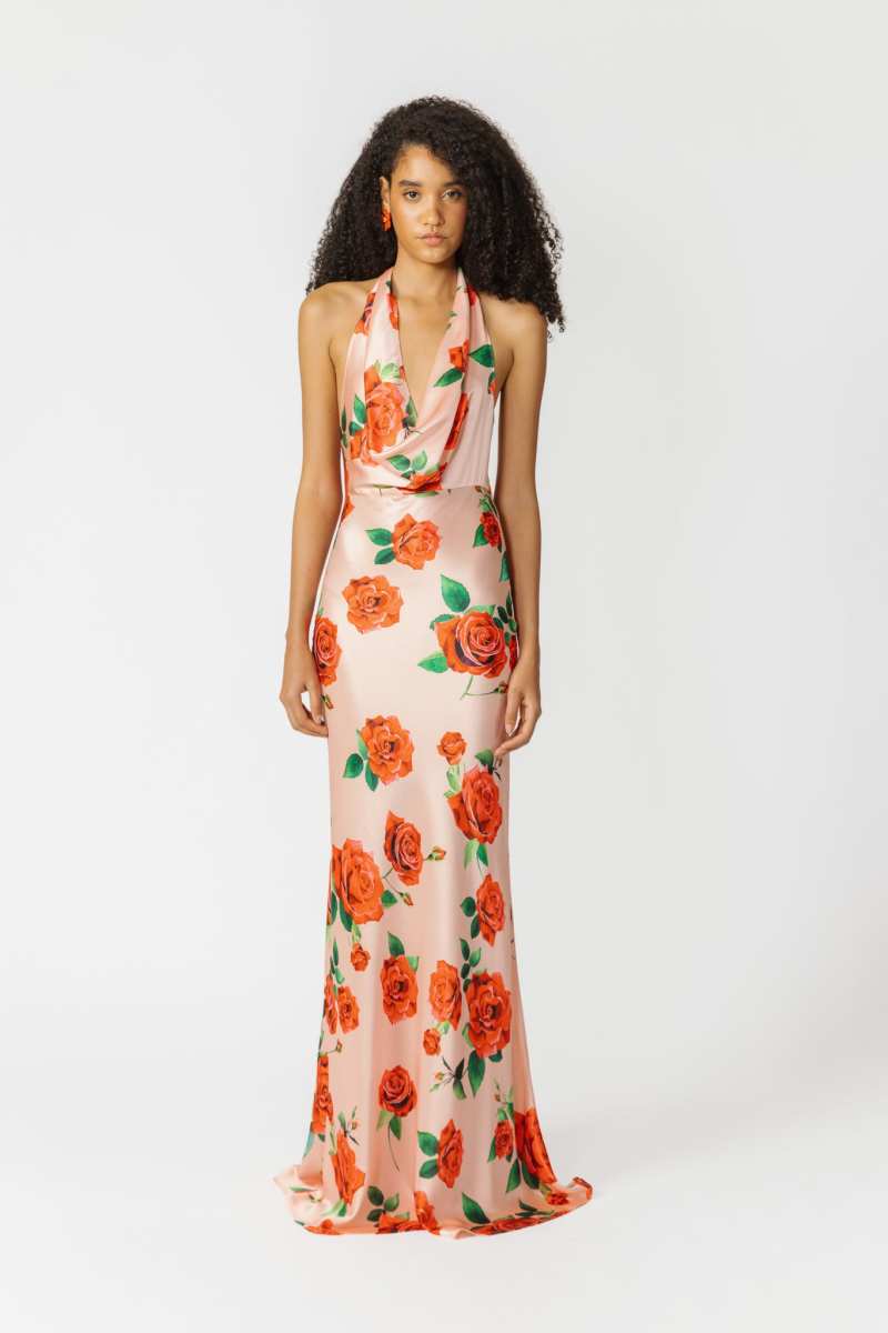 Presley Satin Gown