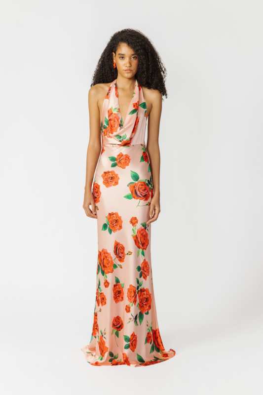 Presley Satin Gown