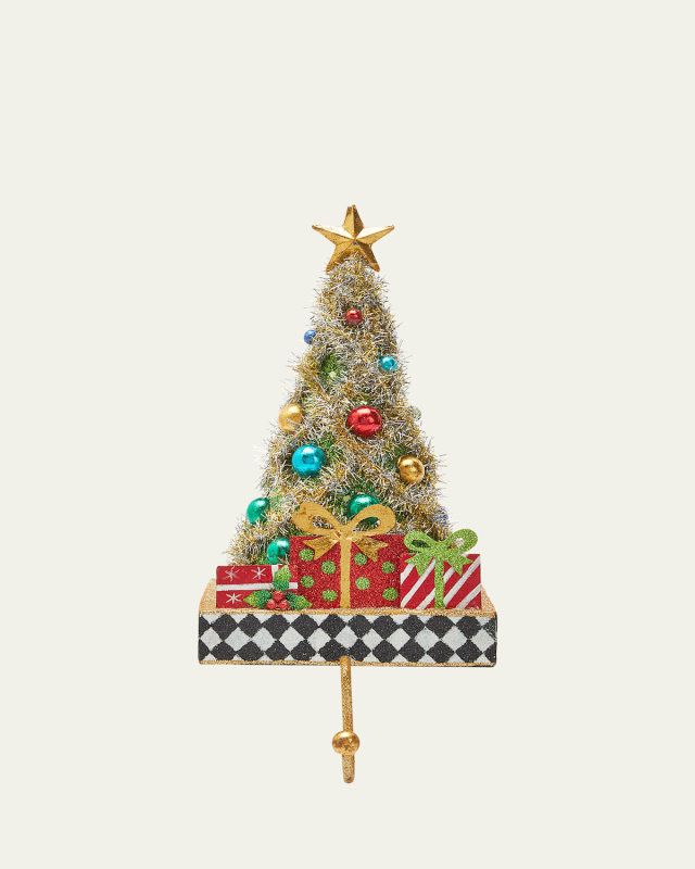 Christmas Tree Stocking Holder