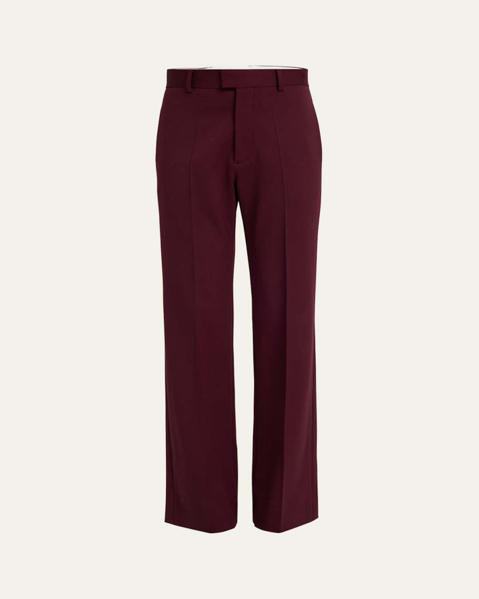 Tito Straight Leg Wool Pants
