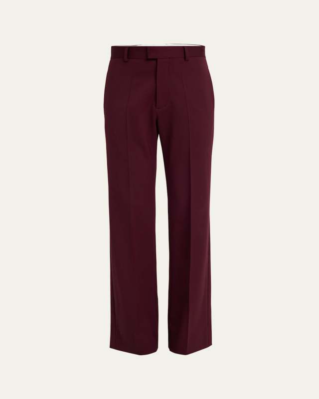 Tito Straight Leg Wool Pants