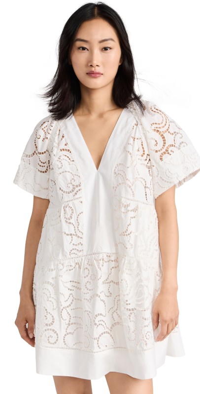 A. L.C. Camila Dress White