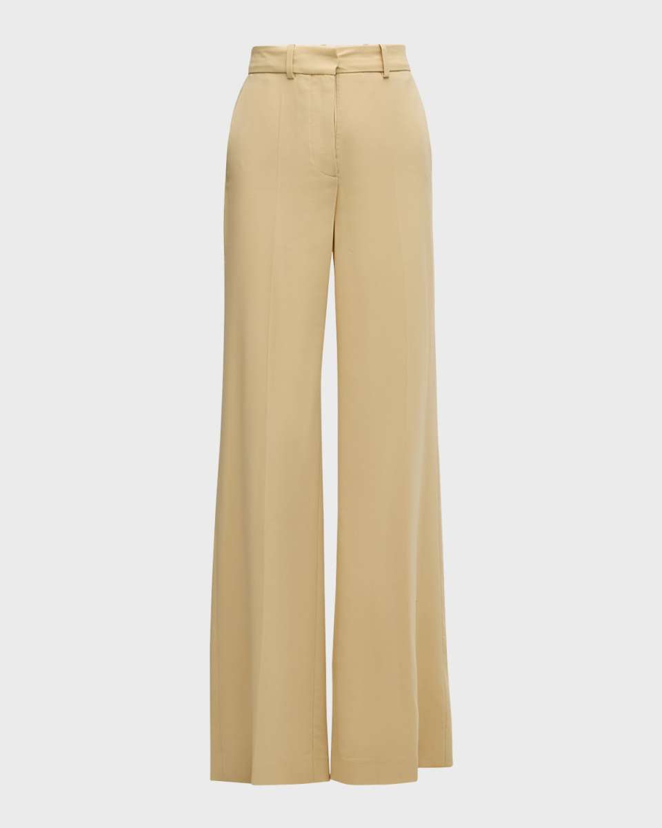Morissey Straight-Leg Stretch Wool Pants
