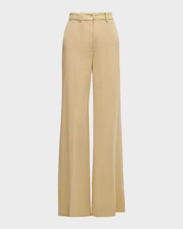 Morissey Straight-Leg Stretch Wool Pants