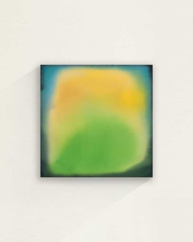 "Lava Lamp II" Giclee on Plexiglass by David Erickson, 36" Square